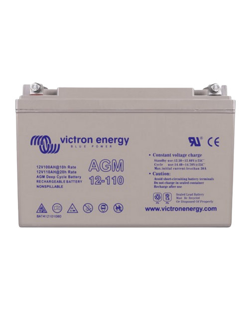 Batteria 110Ah 12V AGM Deep Cycle