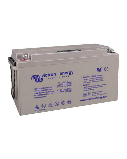 Batteria 165Ah 12V AGM Deep Cycle