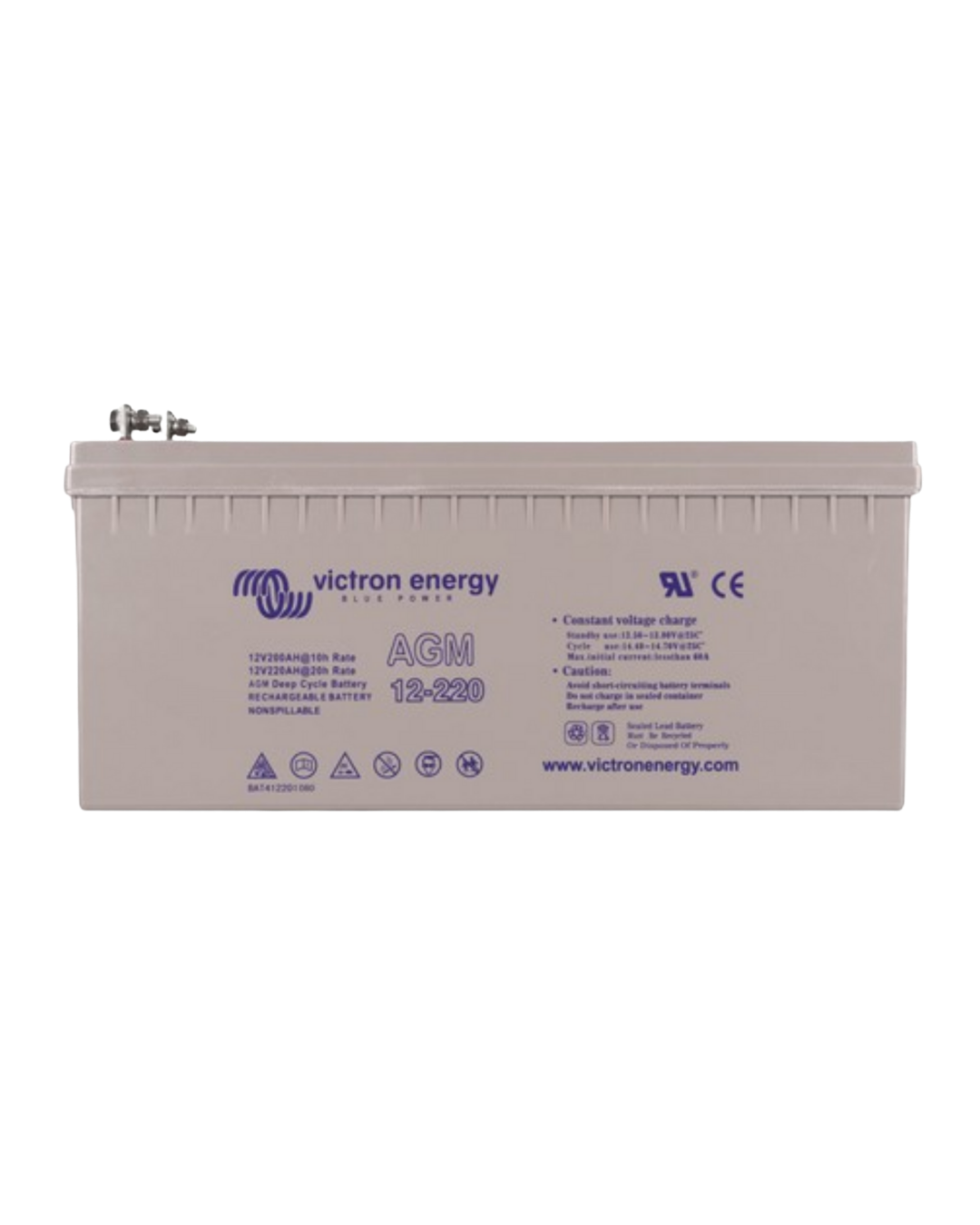 Batteria 220Ah 12V AGM Deep Cycle