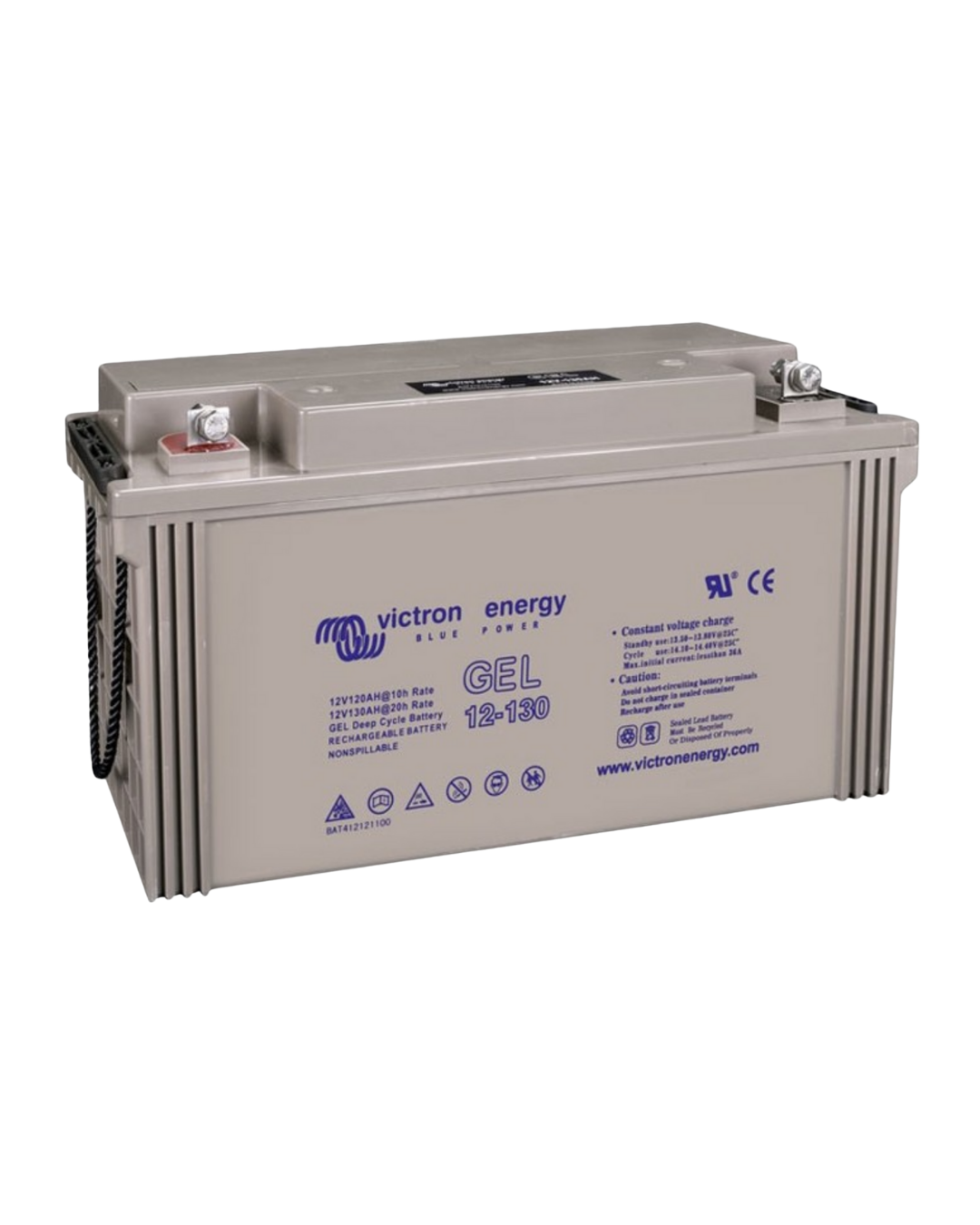 Batteria 130Ah 12V GEL Deep Cycle