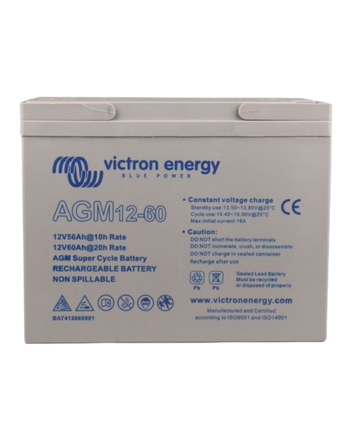 Batteria 60Ah 12V AGM Deep Cycle
