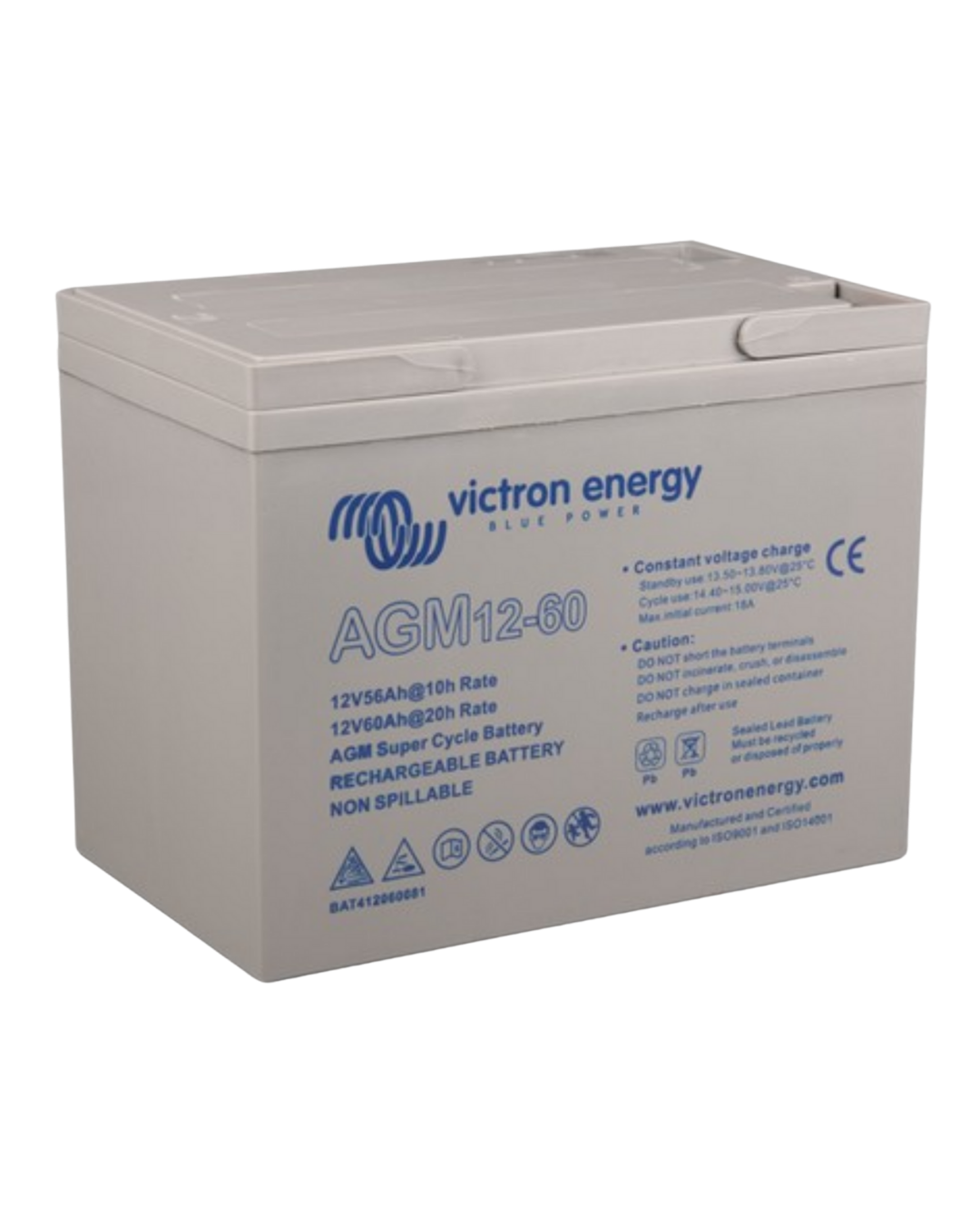 Batteria 60Ah 12V AGM Deep Cycle