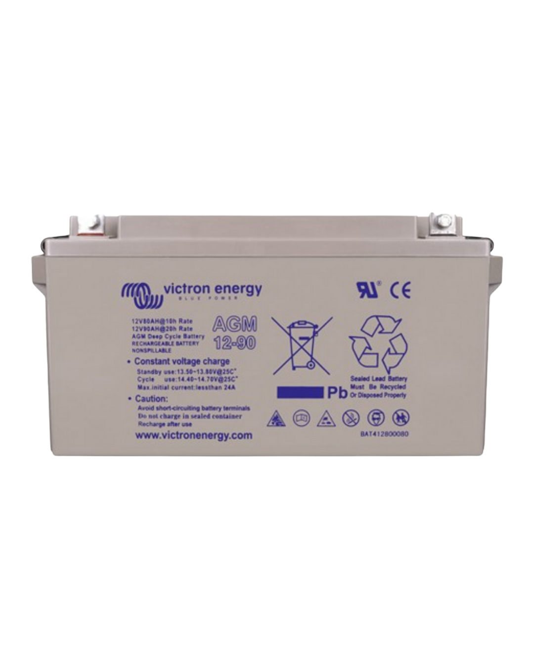 Batteria 90Ah 12V AGM Deep Cycle