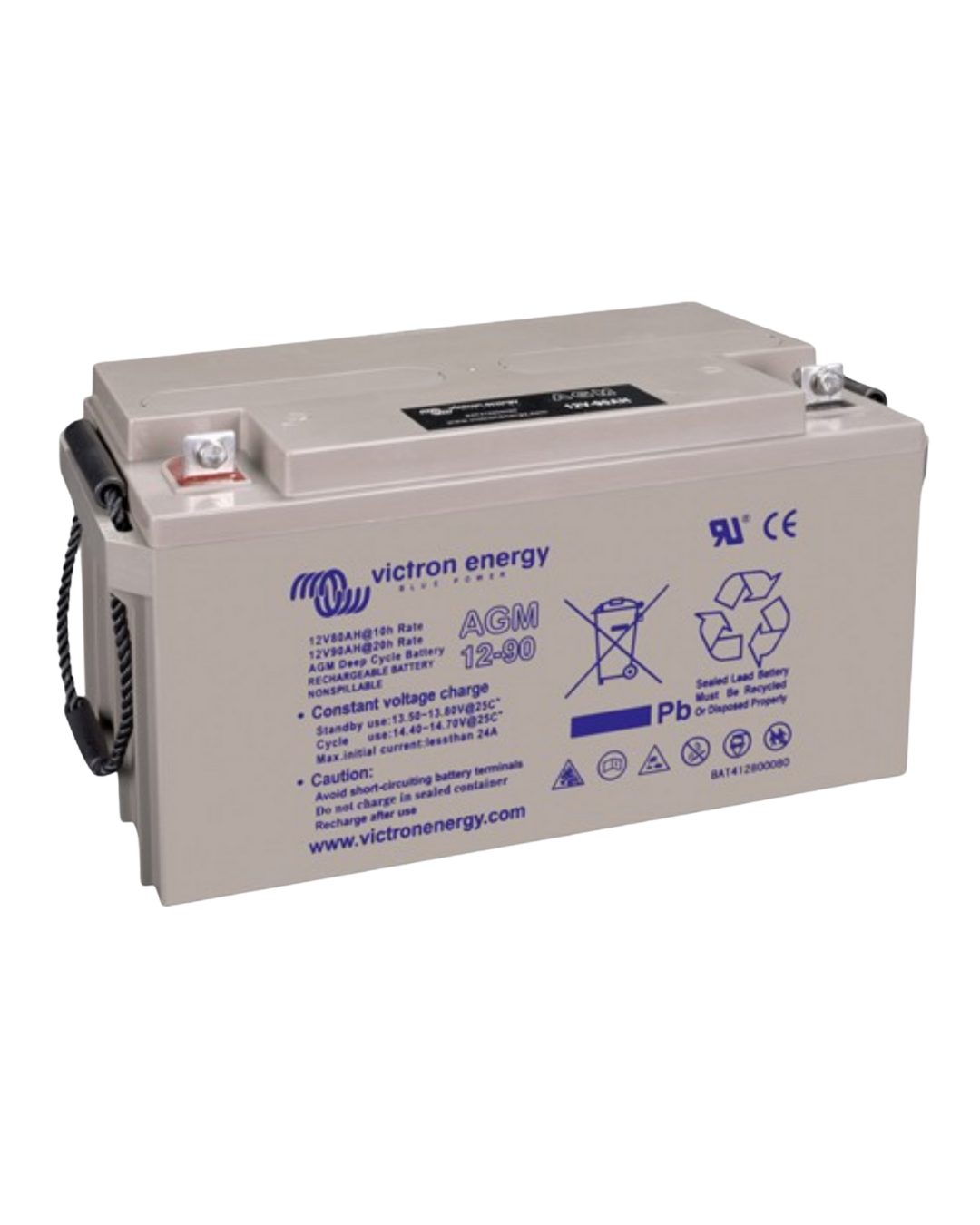 Batteria 90Ah 12V AGM Deep Cycle