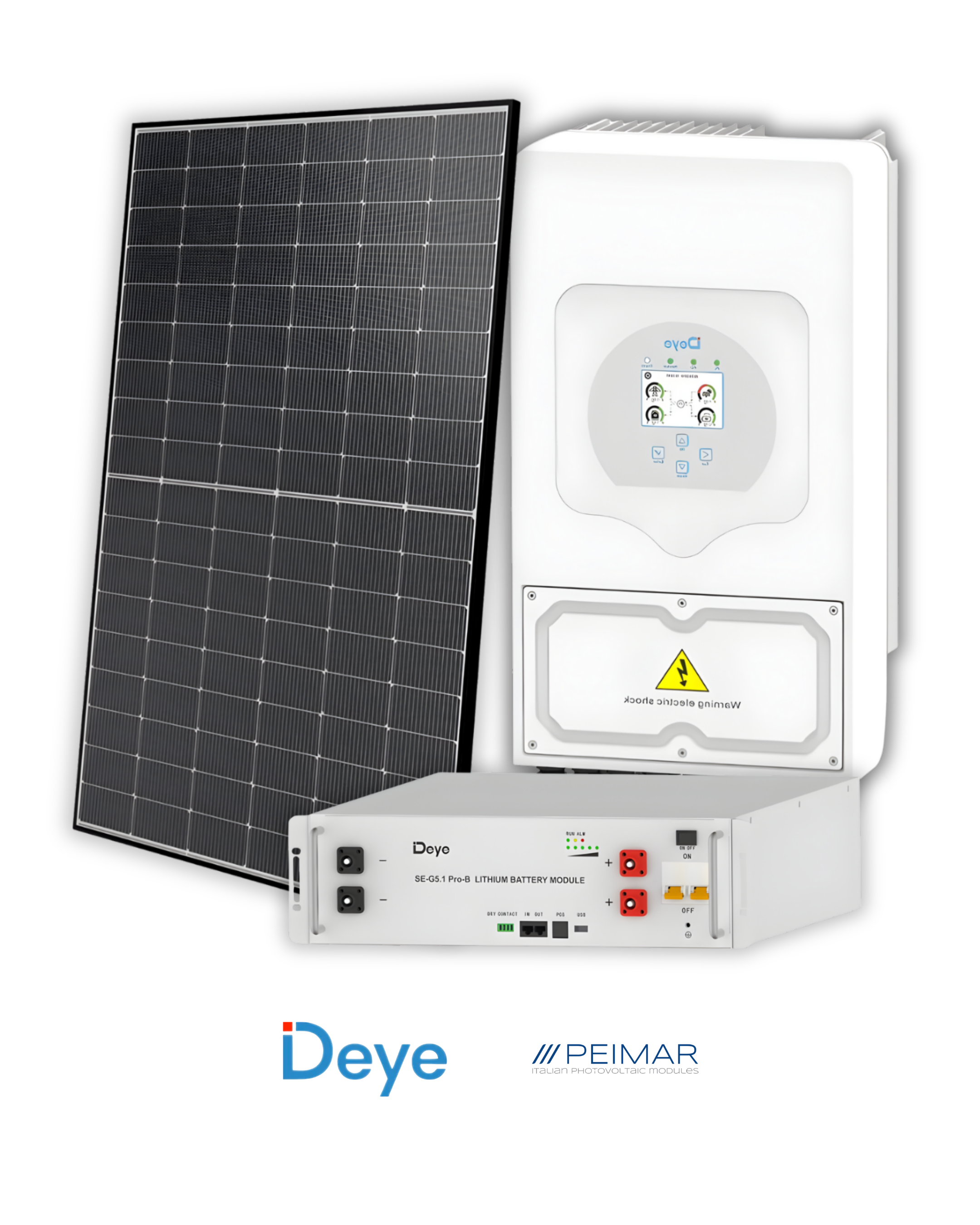 Kit Connesso in Rete con Accomulo Monofase da 6,3kWp