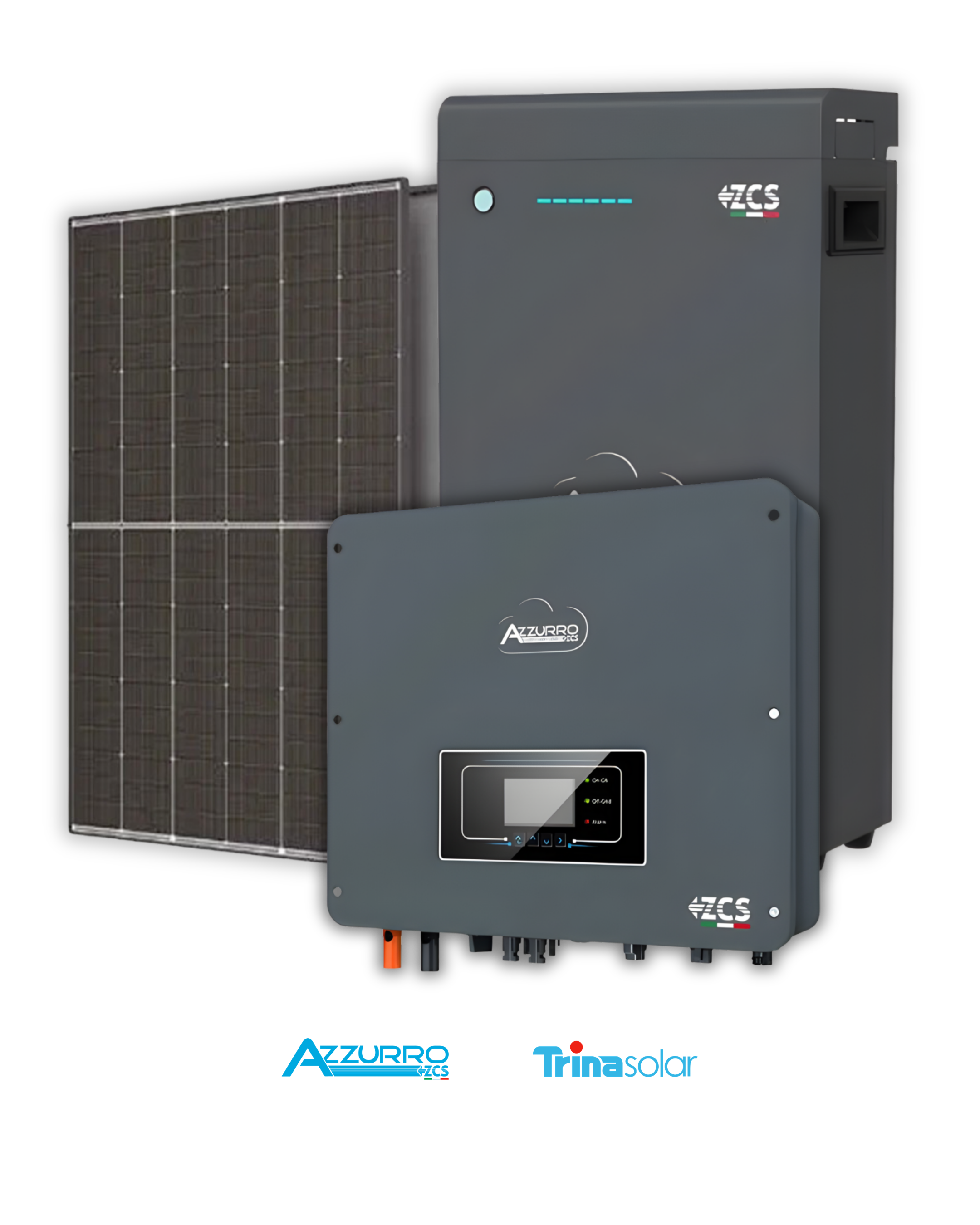 Kit Connesso in Rete con Accomulo Monofase da 4,05kWp