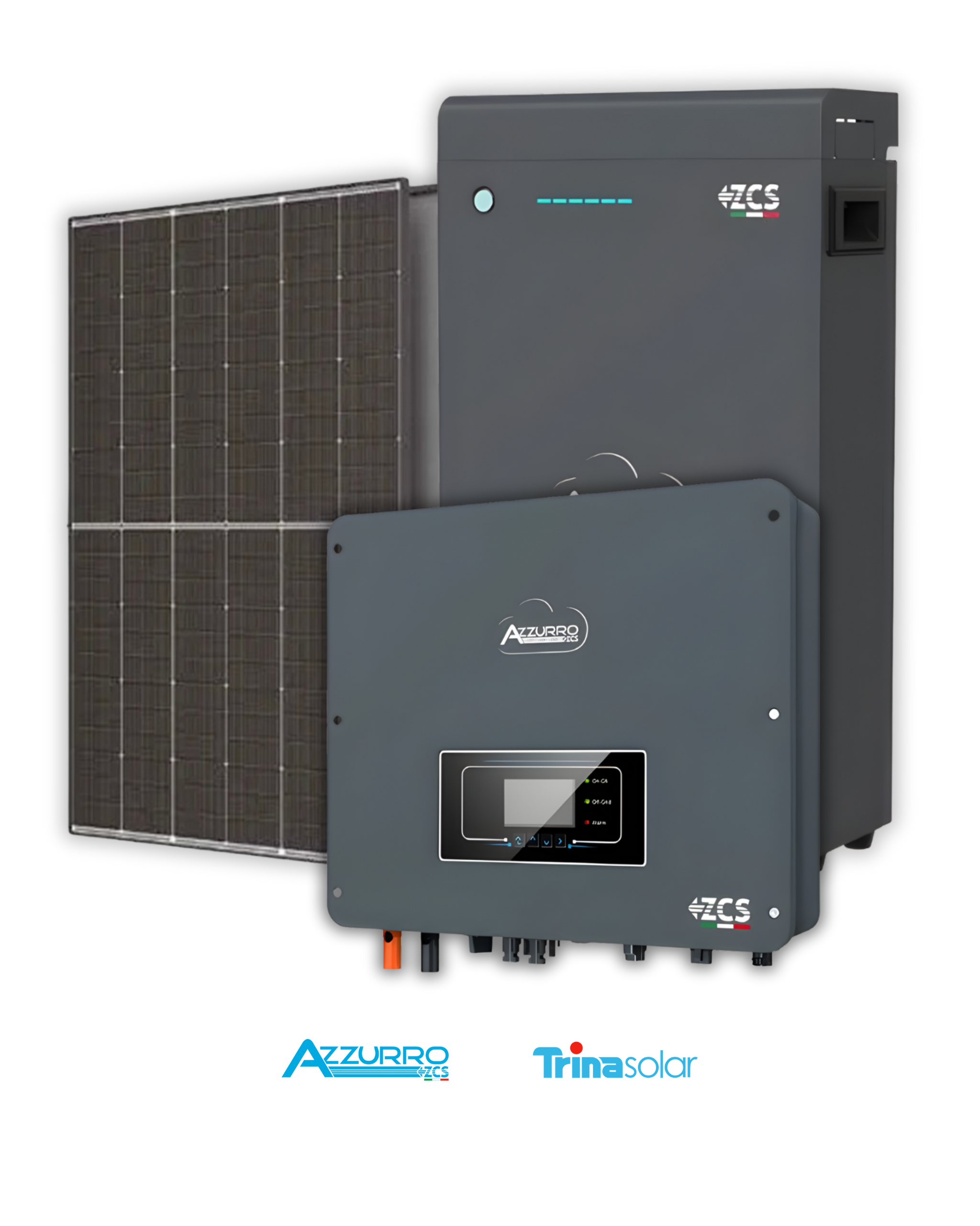 Kit Connesso in Rete con Accomulo Monofase da 4,05kWp